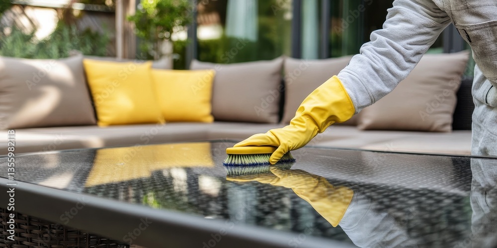 Outdoor Patio Furniture Cleaning