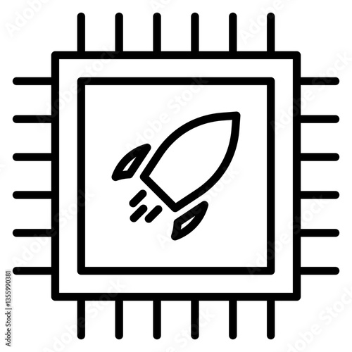 Hardware acceleration icon