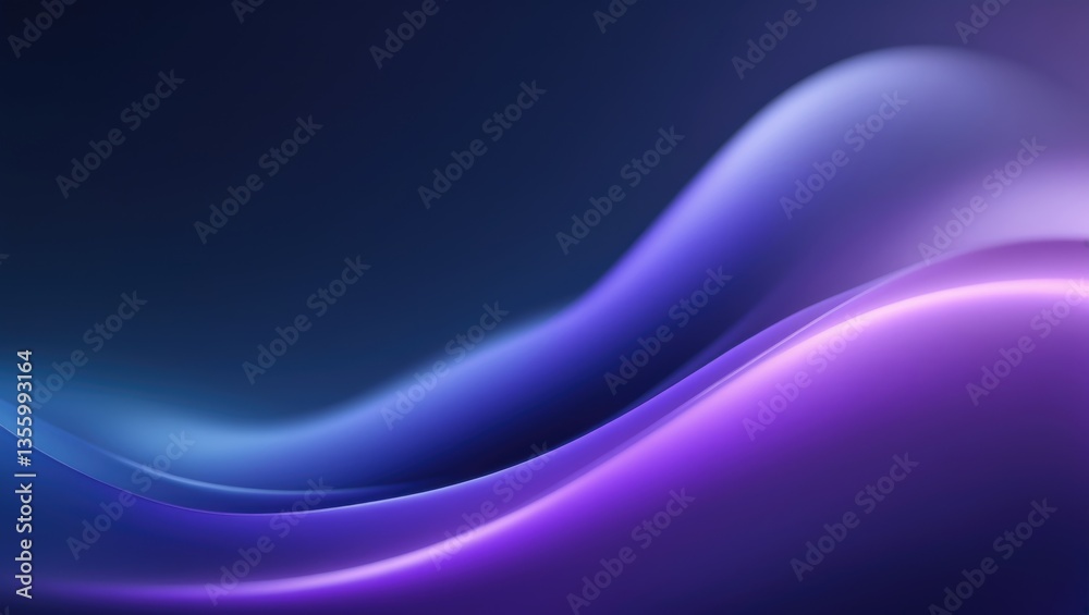 Fototapeta premium ABSTRACT DARK BLUE BLURRY BACKGROUND, DIGITAL DISPLAY TEMPLATE, SCREEN DESIGN, PATTERN FOR WEBSITES
