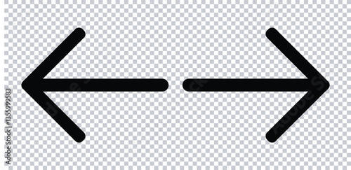 Left Right arrow icon Button icons. Arrow icons, next and  button. 