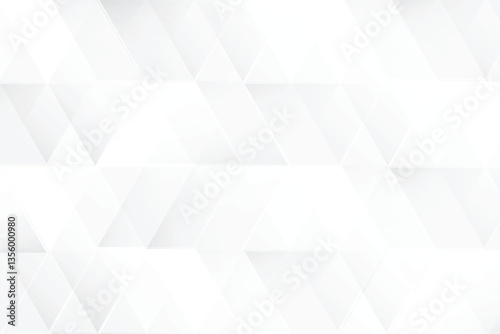 abstract geometric low poly background. white and grey landscape background with triangle decoration. backdrop template for presentation flyer magazine and advertising.