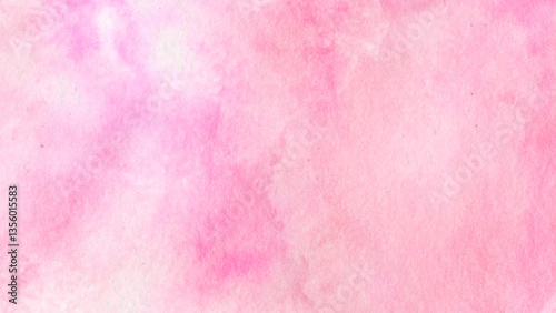 Light pink watercolor wash on textured paper. Gentle, abstract background with subtle color variations for soft designs.