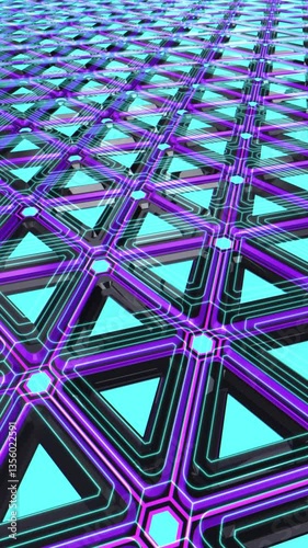 ABSTRACT BACKGROUND SCI FI PURPLE MODERN TRIANGLES SMARTPHONE VERTICAL ANIMATION LOOP
