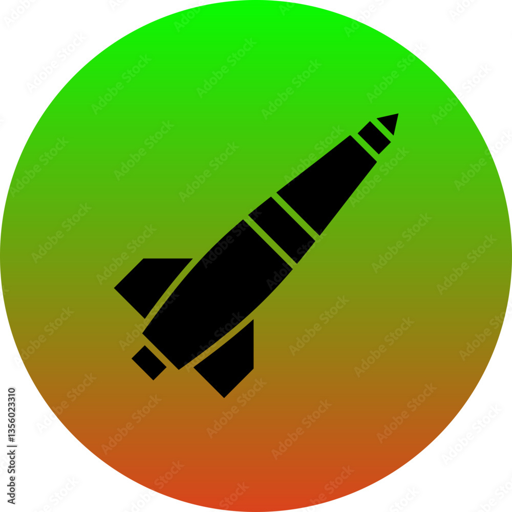 Fototapeta premium Bomb Icon