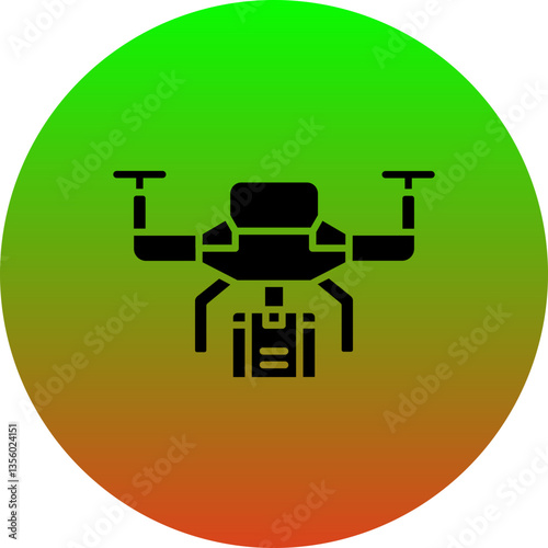 Drone delivery Icon