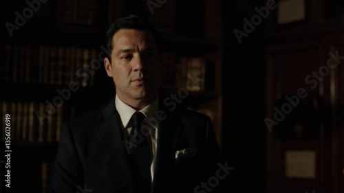 The businessman negotiated a lucrative deal, showcasing his strategic thinking and strong leadership skills.