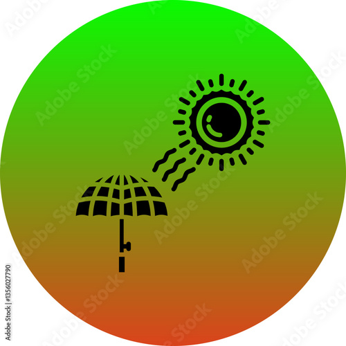 UV protection Icon