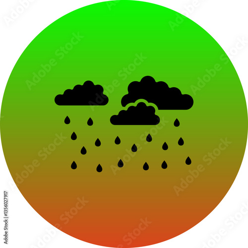 Heavy rain Icon