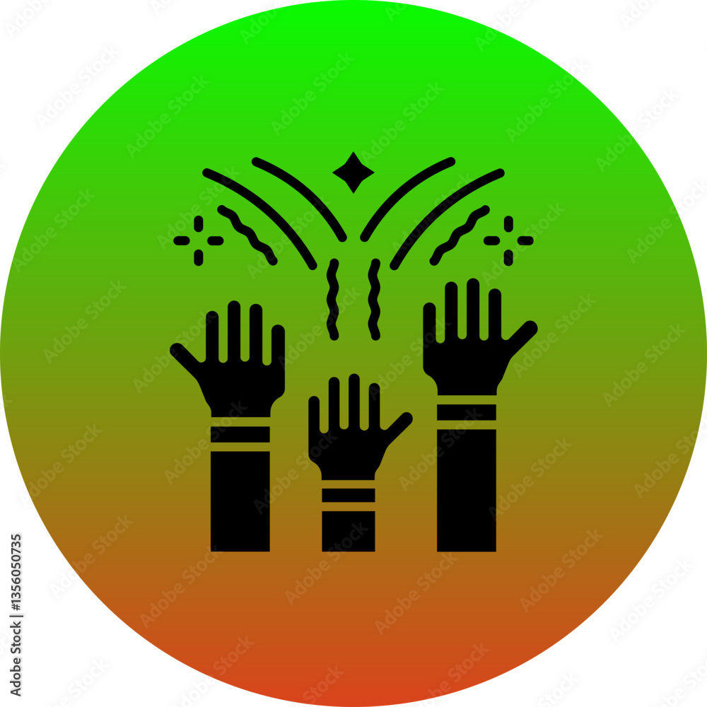 Obraz premium Celebration Icon