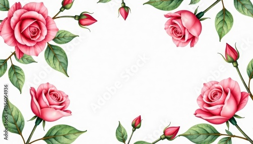 Delicate watercolor rosebuds and leaves repeat seamlessly , design, seamless, graphic