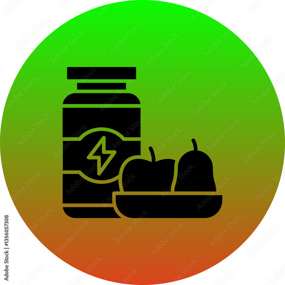 Fototapeta premium Protein Icon