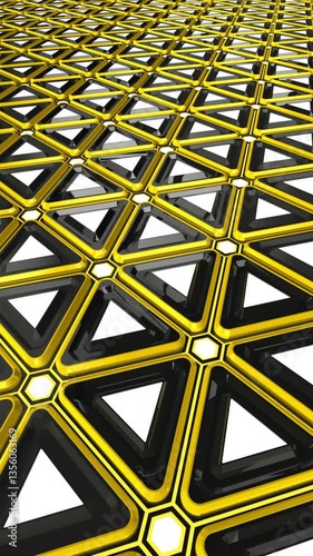 ABSTRACT BACKGROUND SCI FI YELLOW MODERN TRIANGLES SMARTPHONE VERTICAL ANIMATION LOOP