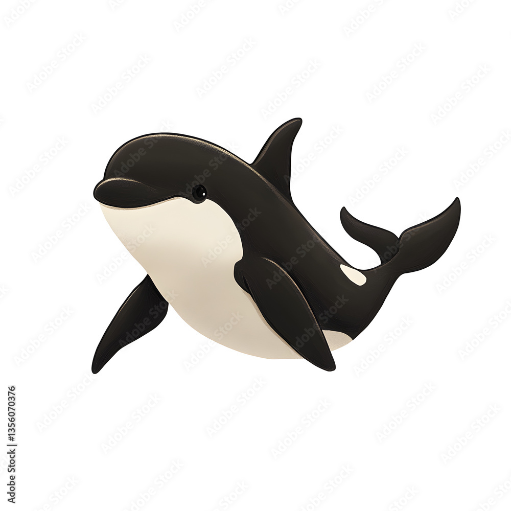 Naklejka premium dolphin vector illustration