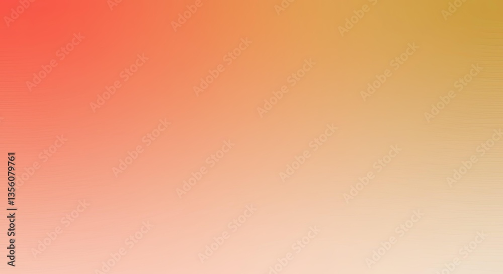 An Abstract Gradient Transitioning From Coral to Gold and Fading Into Ivory and Champagne Tones An Abstract Gradient Transitioning From Coral to Gold and Fading Into Ivory and Champagne Tones