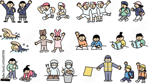 日本の小学生の学校生活