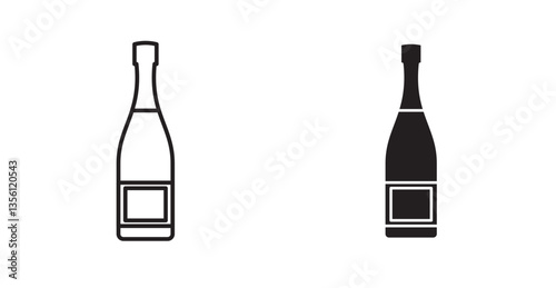champagne bottle icon