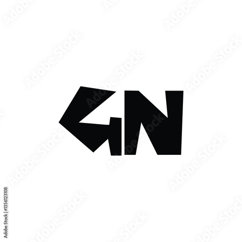 GN monogram logo design letter text name symbol monochrome logotype alphabet character simple logo Free Download GN monogram logo design letter text name symbol monochrome logotype alphabet character simple logo - GFXLoad