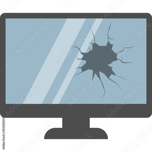 Electronic Waste Illustation