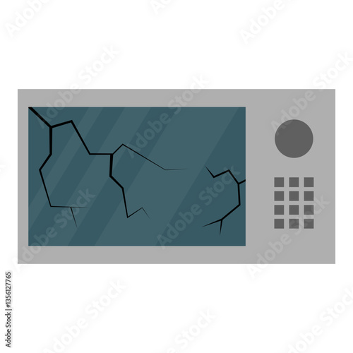 Electronic Waste Illustration