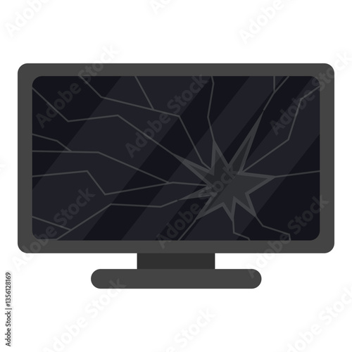 Electronic Waste Illustration
