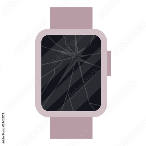 Electronic Waste Illustration