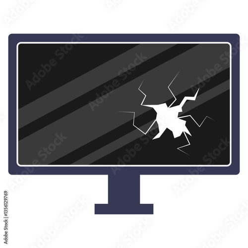 Electronic Waste Illustration