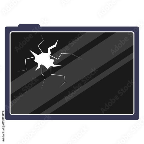 Electronic Waste Illustration