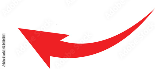  arrow icon on transparent background. flat style. arrow icon. arrow indicated the direction symbol. curved arrow sign.