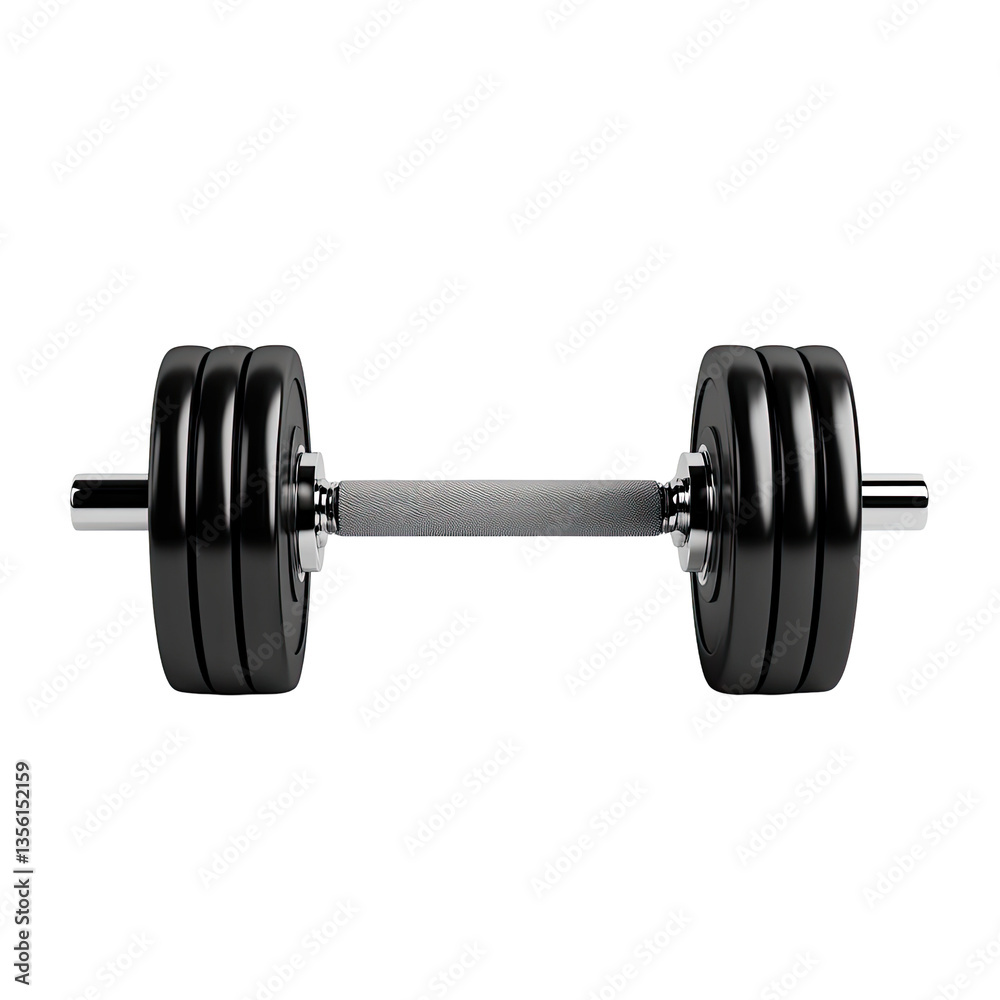 Fototapeta premium Heavyweight dumbbell, fitness tool