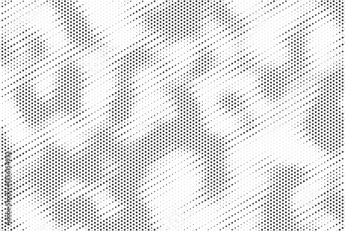 Halftone Noise Stipple pointillism background. Grain gradient texture background with dots. Dot work gradient halftone pattern. Sand, grain, grunge stipple effect. Abstract texture, engraved overlay