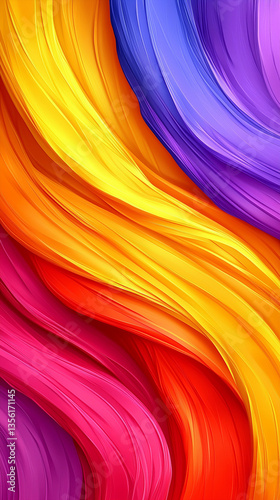 Vertical background with abstract dynamic patterns for mobile phones.
