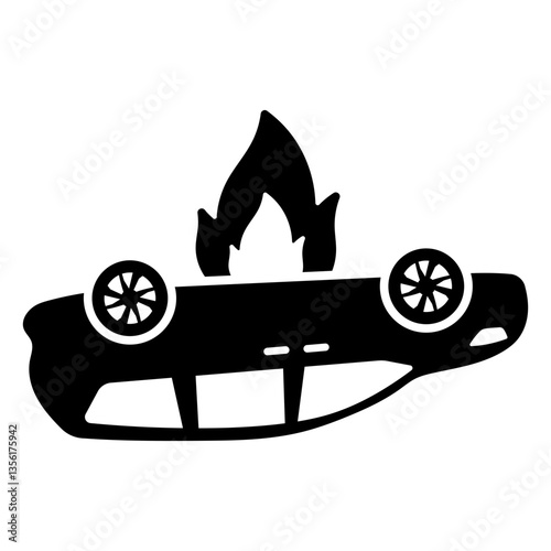 car fire accident