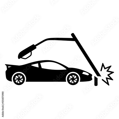 car hit