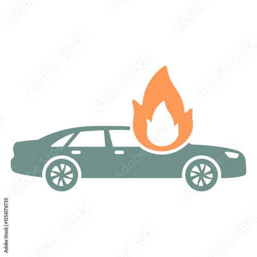 car fire