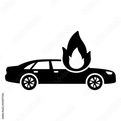 car fire