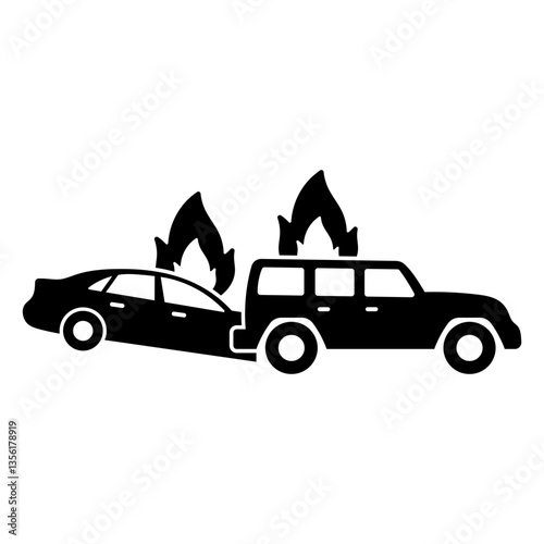 car fire