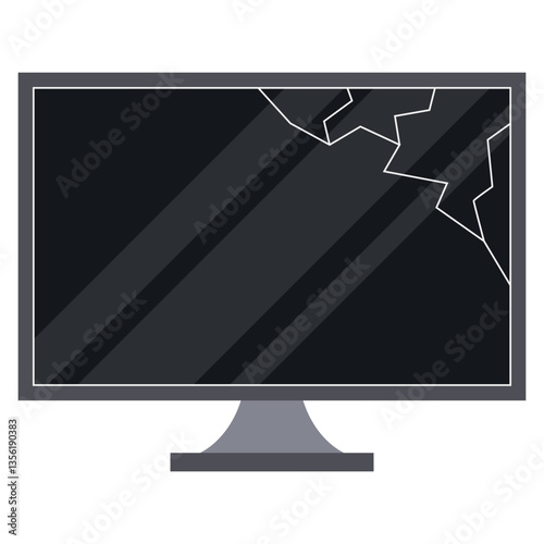 Electronic Waste Illustration