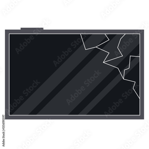 Electronic Waste Illustration