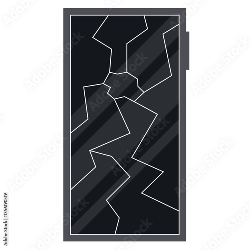 Electronic Waste Illustration