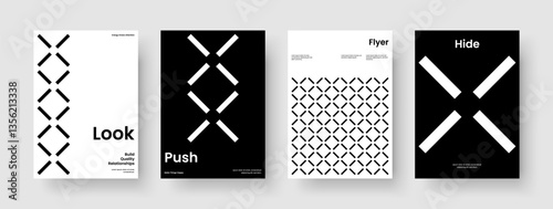 Geometric Book Cover Layout. Abstract Report Template. Modern Business Presentation Design. Banner. Flyer. Background. Poster. Brochure. Newsletter. Portfolio. Journal. Catalog. Brand Identity