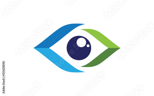 Branding Corporate Health Eye Care vector Logo design v.35