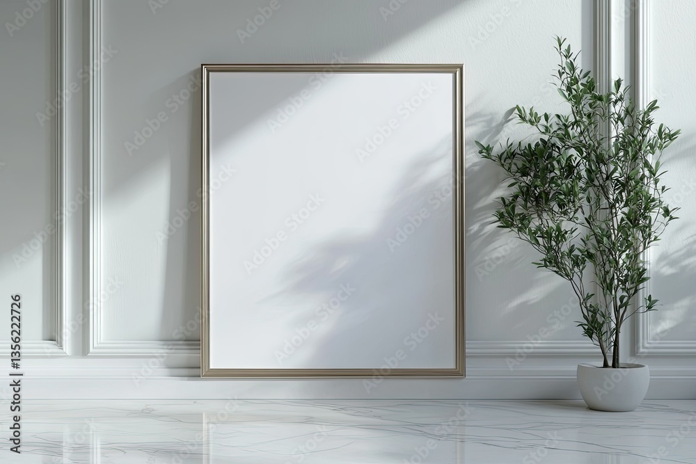 Clear Pixel Picture of 3D Realistic Render Poster Frame Mockup for Showcasing Framed Artwork Clear Pixel Picture of 3D Realistic Render Poster Frame Mockup for Showcasing Framed Artwork