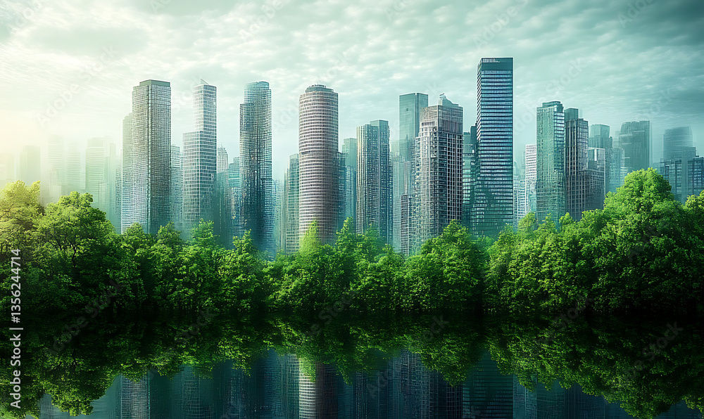 Fototapeta premium Sustainable Urban Design