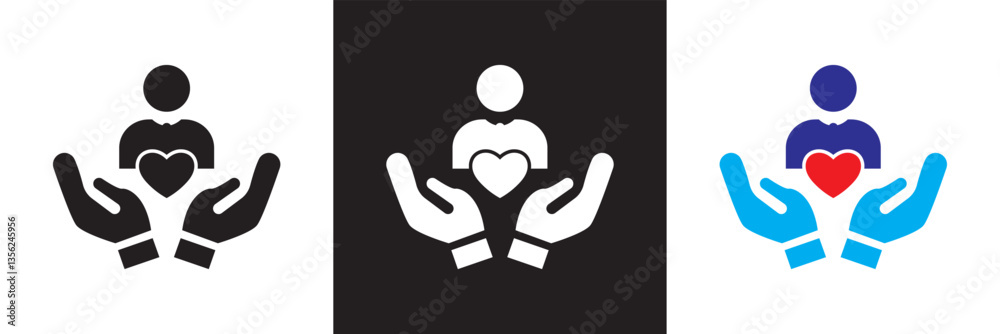 Trust best icon. Vector illustration. isolated on white and black background. EPS 10 Trust best icon. Vector illustration. isolated on white and black background. EPS 10