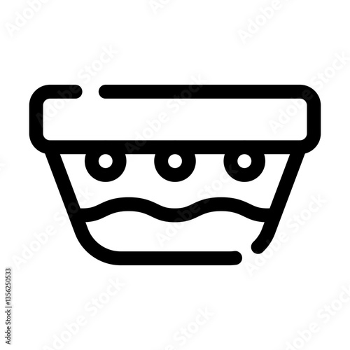 Rebana Icon Broken Line Style