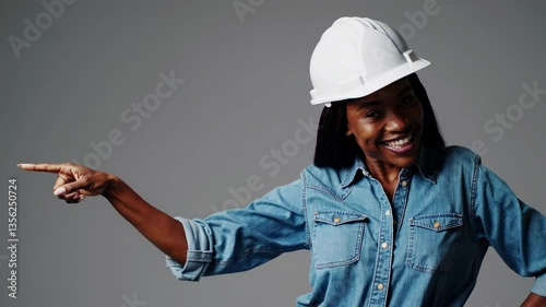 The Woman in Hard Hat