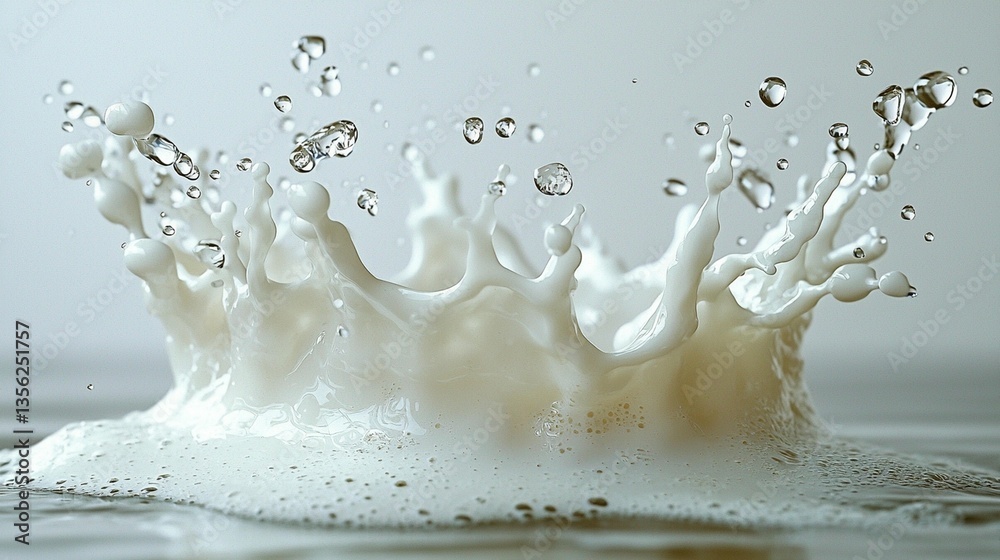 Milk Splash, Studio Shot Milk Splash, Studio Shot