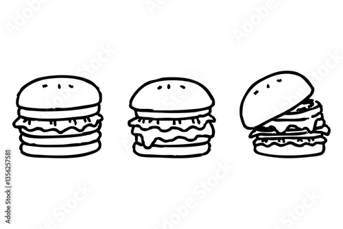ハンバーガーセット