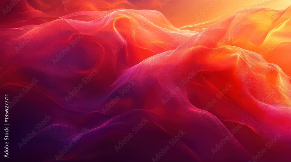 Obraz premium Contemporary Minimalist Design with Fluid Gradient Patterns