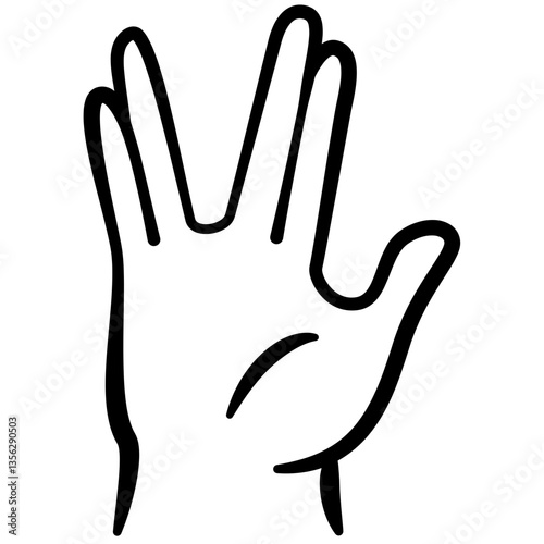 Half Hand Gesture